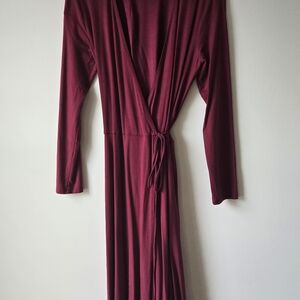 Reformation Deep Red Dress